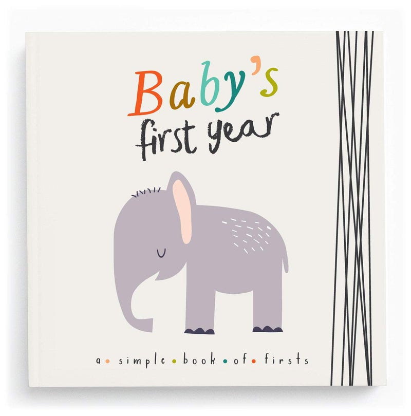 Lucy Darling Little Animal Baby Memory Book - First 5 Years Keepsake Journal & Photo Album for Baby Boy/Girl, Gender-Neutral Milestone Book, Thoughtful Gift for New Moms - Image 1